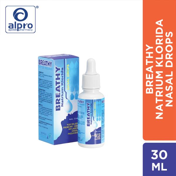 Breathy Natrium Klorida Nasal Drops 30Ml